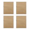 4-piece Botanical Illustration Framed Canvas Wall Art Set