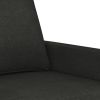 Sofa Chair Black 23.6" Fabric