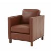 Elizabeth Top Grain Leather Arm Chair