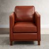 Elizabeth Top Grain Leather Arm Chair