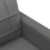 Sofa Chair Dark Gray 23.6" Fabric